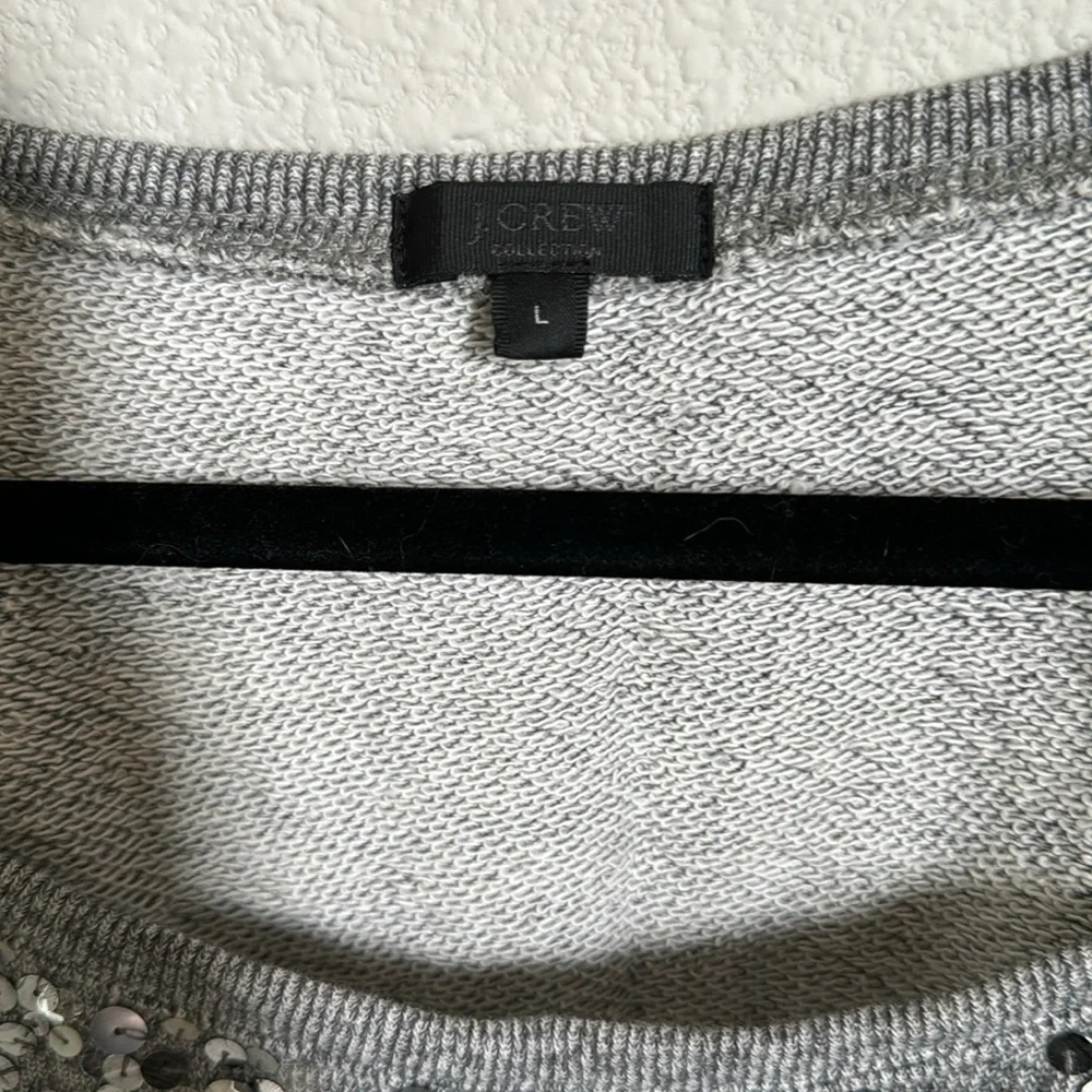 JCrew Collection Embellished Sweatshirt